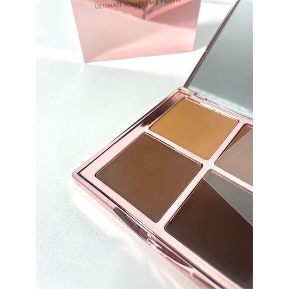 Ace Beaute Ultimate Sculpt Face Contouring Palette ~ 4 CREAM Shades LE NIB $42 - Picture 2 of 4